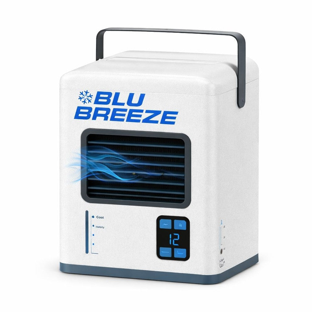 Aer conditionat portabil mini cu racire si umidificare aer, alimentare USB