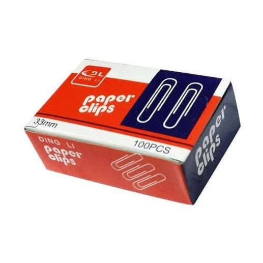 Agrafe metal 33mm, set 100 bucati , solutie compacta si eficienta pentru organizarea documentelor,