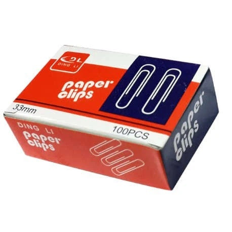 Agrafe metal 33mm, set 100 bucati , solutie compacta si eficienta pentru organizarea documentelor,