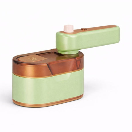 Aparat de calcat cu abur 2 in 1, vertical si orizontal, alimentare la priza, incalzire rapida, verde