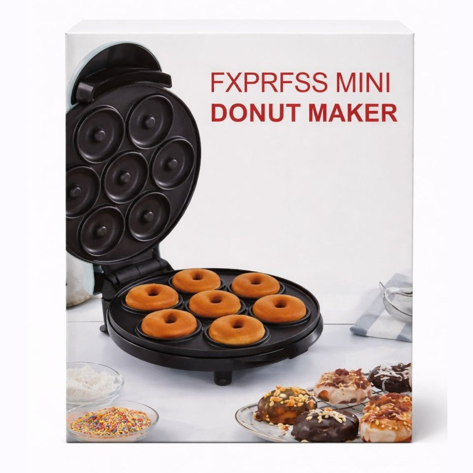 Aparat electric pentru waffles cu placi antiaderente, indicator LED, rosu