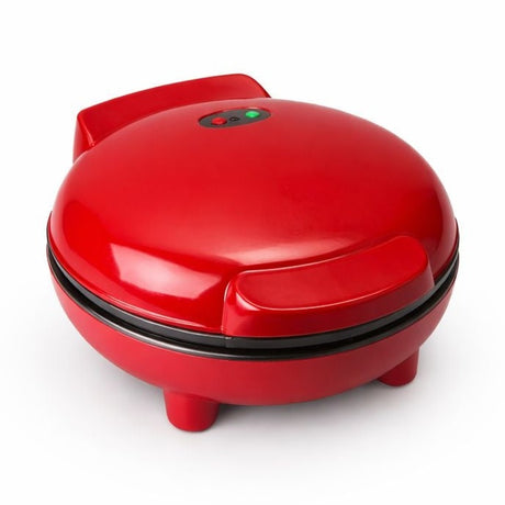 Aparat pentru preparat mini gogoși SX-717, plastic, compact, culoare roșu