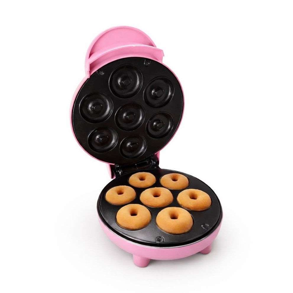 Aparat pentru preparat mini gogoși SX-717, plastic, compact, culoare roz