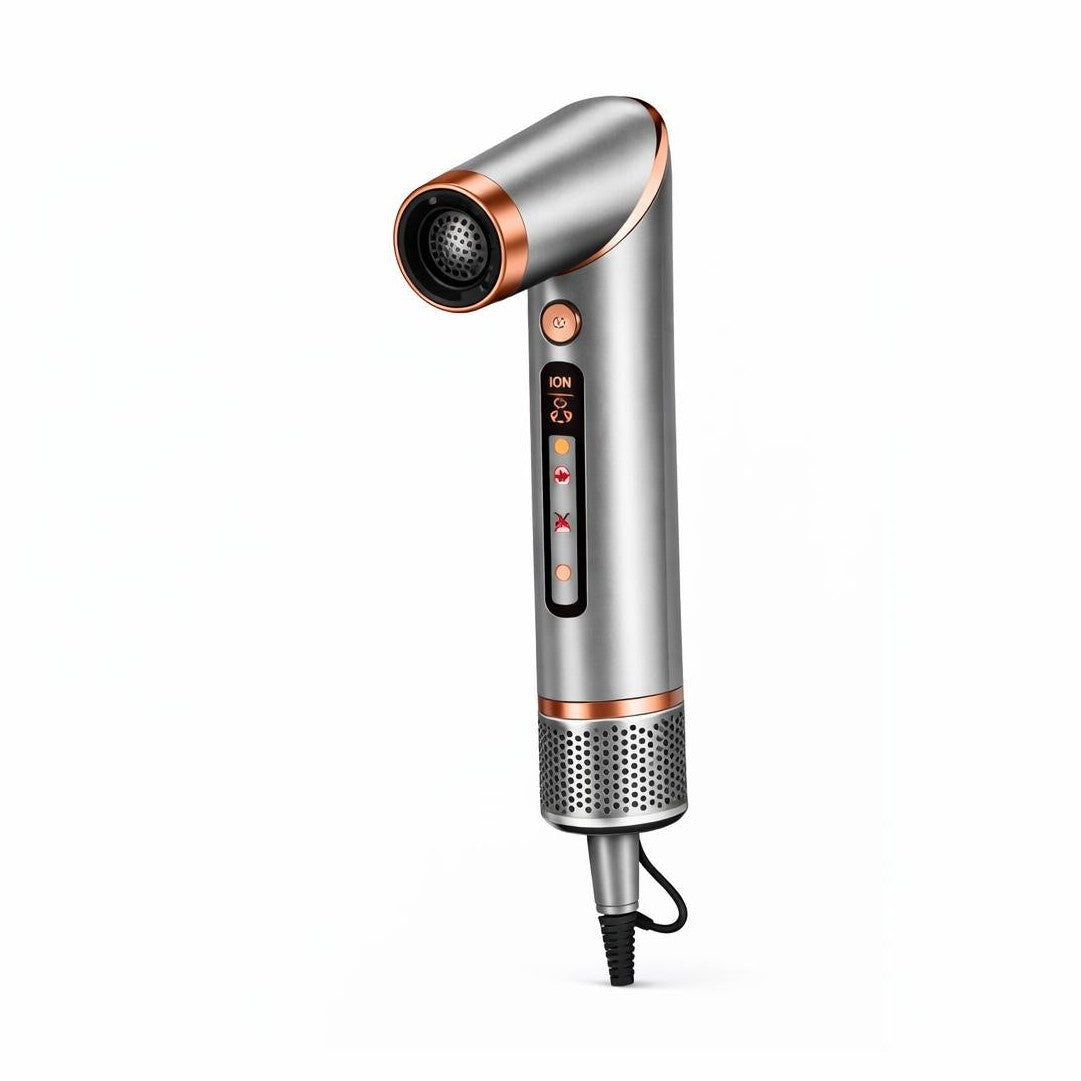 Aparat profesional premium de coafat părul 8 în 1 cu tehnologie ionică, argintiu