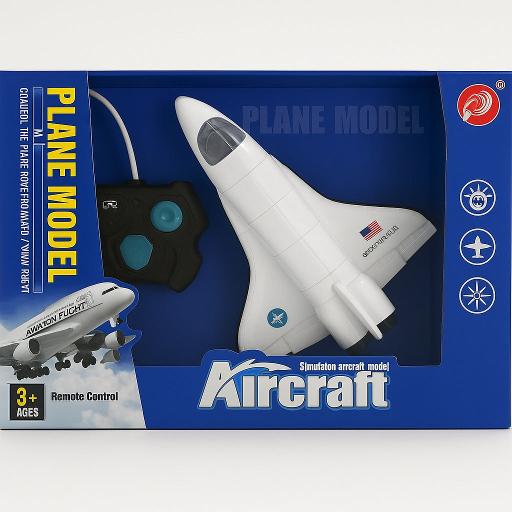 Avion cu Radiocomanda , Aircraft Model, Lumini, 3+