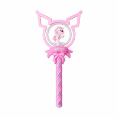 Baghetă Magică pentru Copii, Jucărie Interactivă din Plastic, Design Unicorn, Roz,42 cm