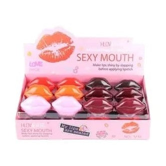 Balsam de buze hidratant Sexy Mouth , Hidratare intensa stralucire naturala, 24buc set