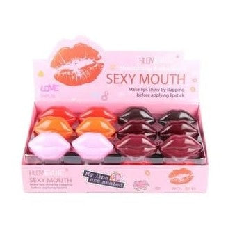 Balsam de buze hidratant Sexy Mouth , Hidratare intensa stralucire naturala, 24buc set