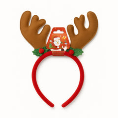 Bentita Craciun cu coarne de ren pentru petreceri festive
