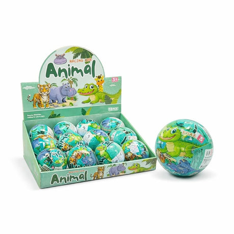 Bila surpriza cu figurina animal, model aleator, 10 cm