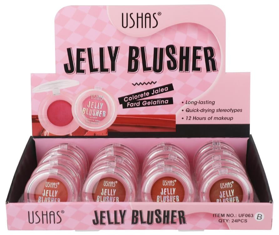 Blush Jelly USHAS 4.8g , Textura Gelatina si Culoare Naturala