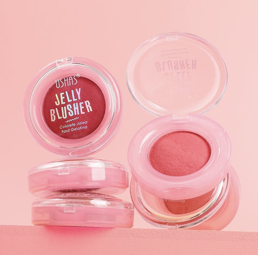 Blush Jelly USHAS 4.8g , Textura Gelatina si Culoare Naturala