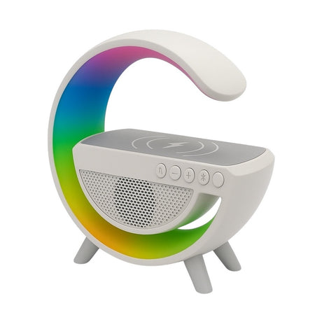 Boxa LED RGB G500 cu incarcare wireless 15W si design modern