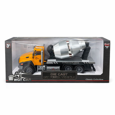 Camion betoniera de constructii, model die-cast din metal, 26.5cm