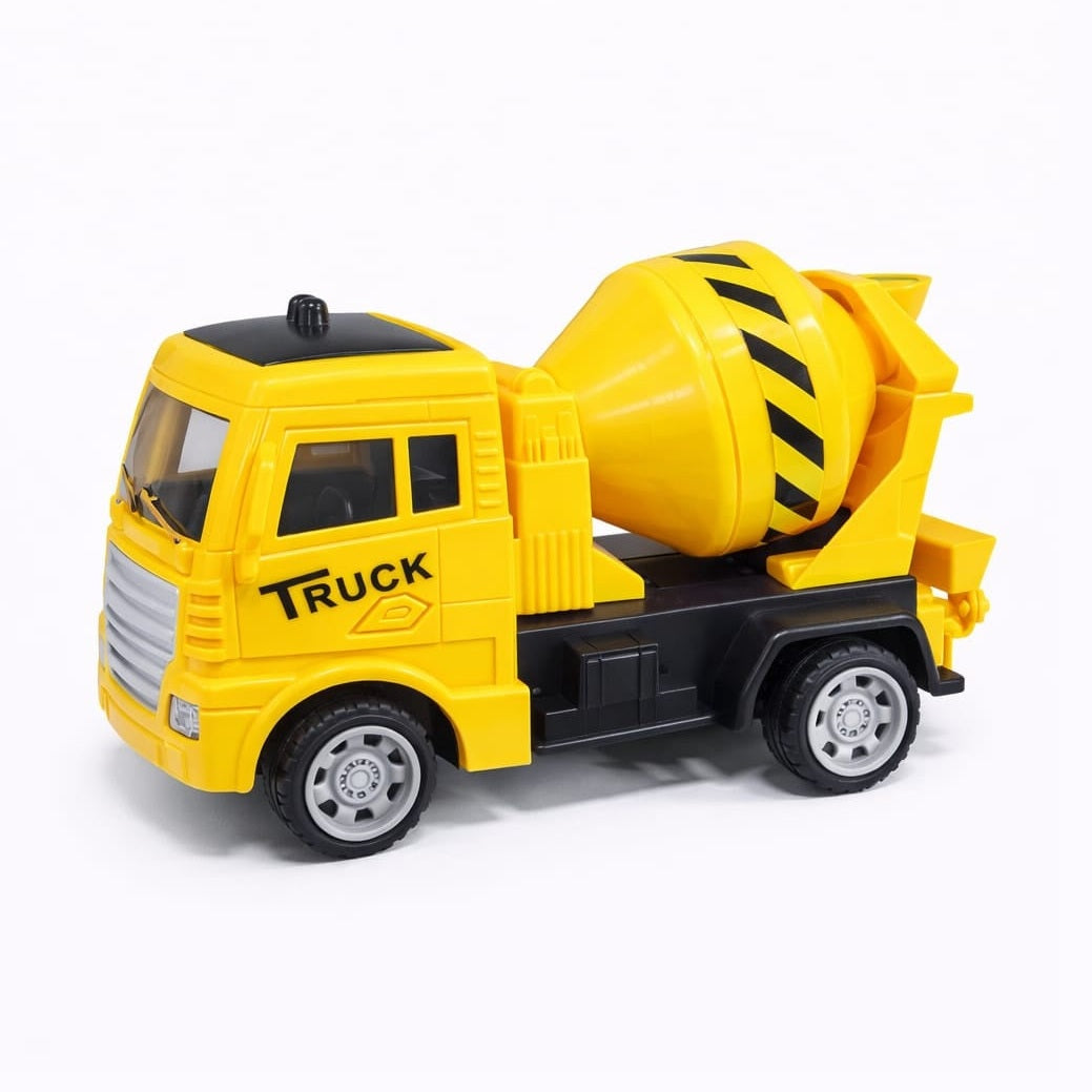 Camion de construcții cu lumini și telecomandă din plastic City Builders