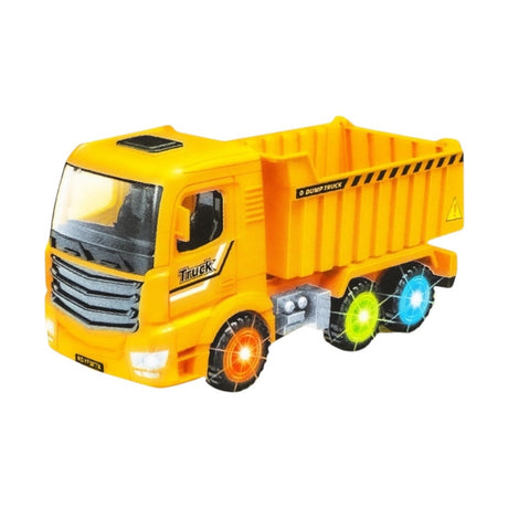 Camion de Jucărie cu Lumini și Funcție Bump & Go, Plastic, 23,5x9x11,5 cm