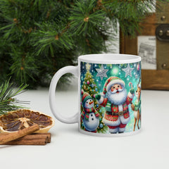 Cana ceramica Craciun 330 ml (11 oz) , design festiv, rezistenta