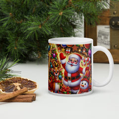 Cana ceramica Craciun 330 ml (11 oz) , design festiv, rezistenta