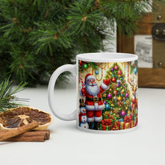 Cana ceramica Craciun 330 ml (11 oz) , design festiv, rezistenta