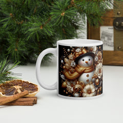 Cana ceramica Craciun 330 ml (11 oz) , design festiv, rezistenta