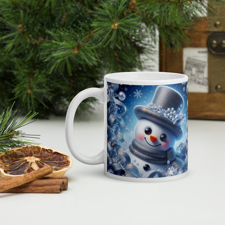 Cana ceramica Craciun 330 ml (11 oz) , design festiv, rezistenta
