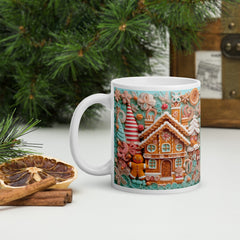 Cana ceramica Craciun 330 ml (11 oz) , design festiv, rezistenta