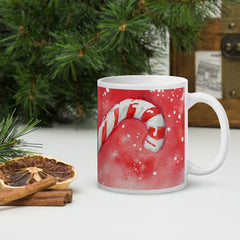 Cana ceramica Craciun 330 ml (11 oz) , design festiv, rezistenta