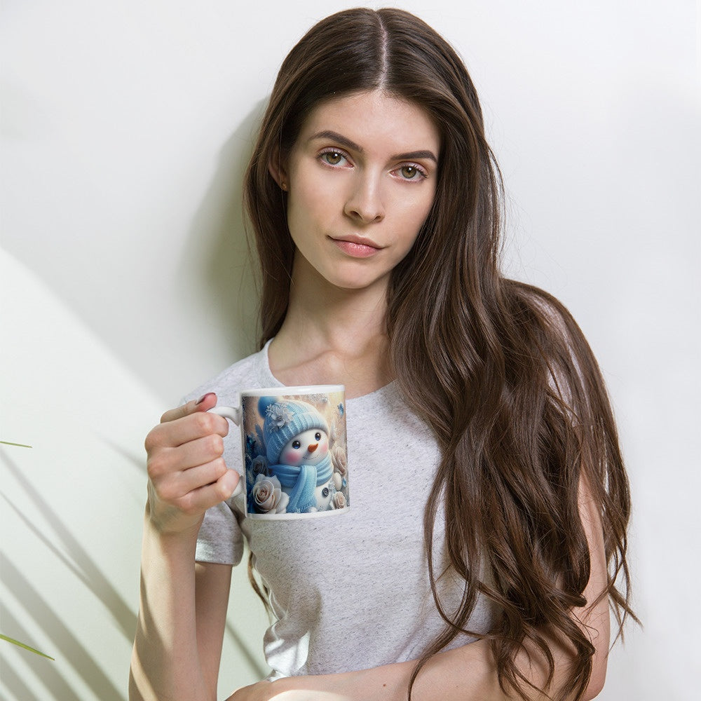 Cana ceramica Craciun 330 ml (11 oz) , design festiv, rezistenta