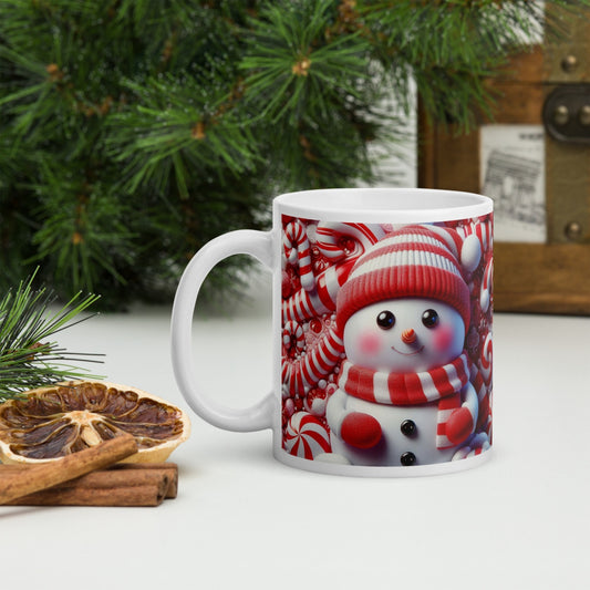Cana ceramica Craciun 330 ml (11 oz) , design festiv, rezistenta