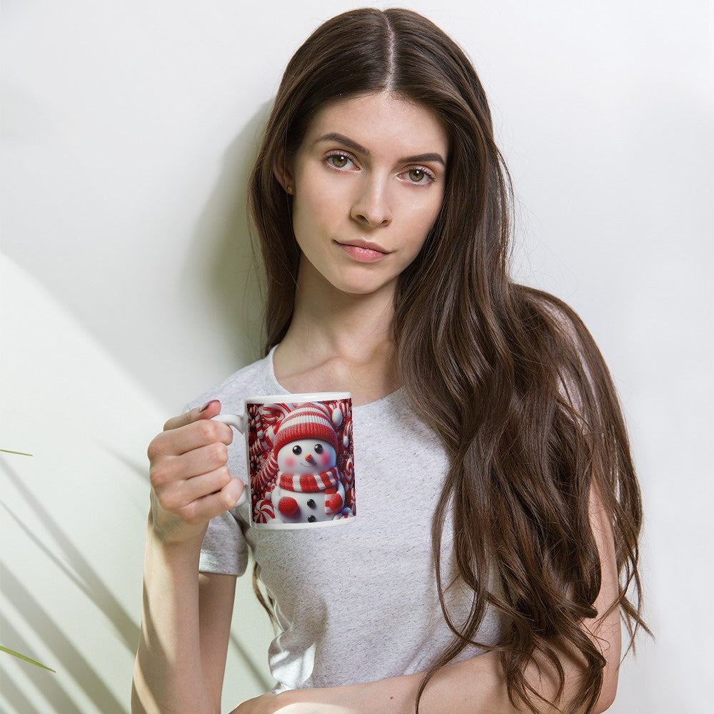 Cana ceramica Craciun 330 ml (11 oz) , design festiv, rezistenta