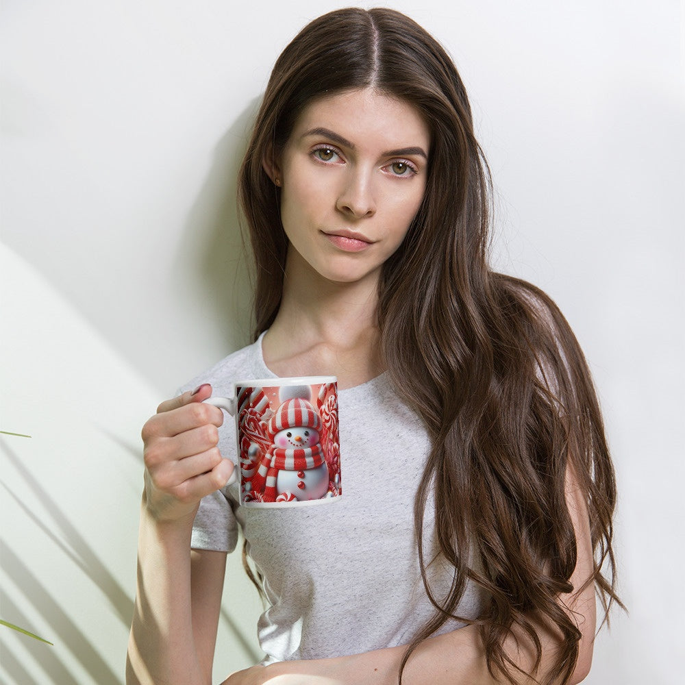 Cana ceramica Craciun 330 ml (11 oz) , design festiv, rezistenta