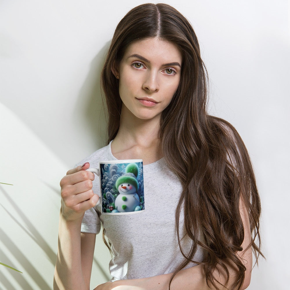Cana ceramica Craciun 330 ml (11 oz) , design festiv, rezistenta