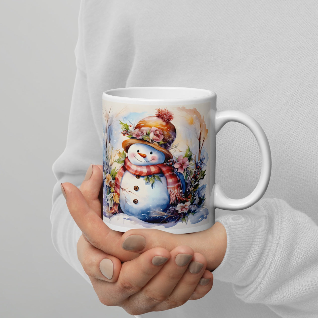 Cana ceramica Craciun 330 ml (11 oz) , design festiv, rezistenta