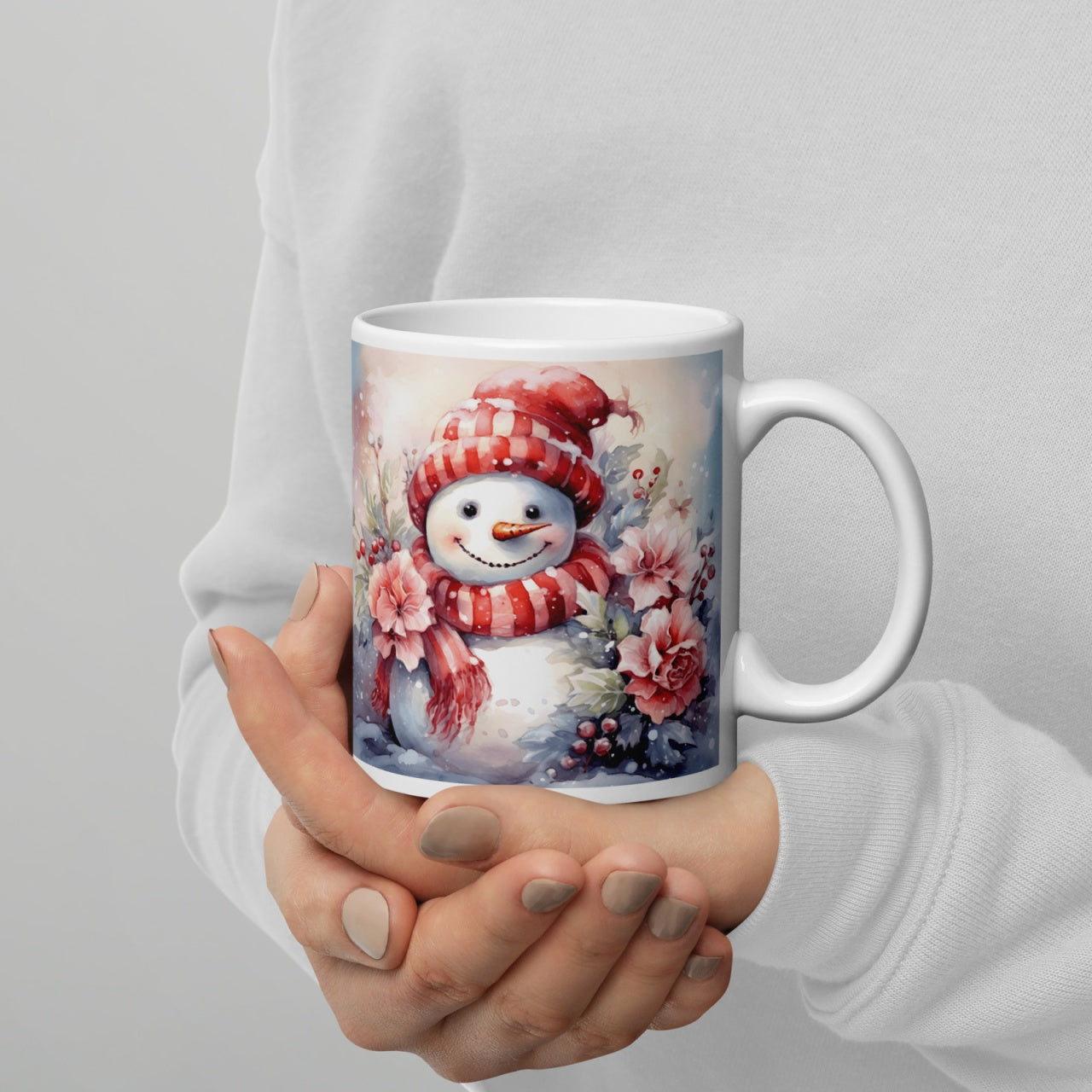 Cana ceramica Craciun 330 ml (11 oz) , design festiv, rezistenta
