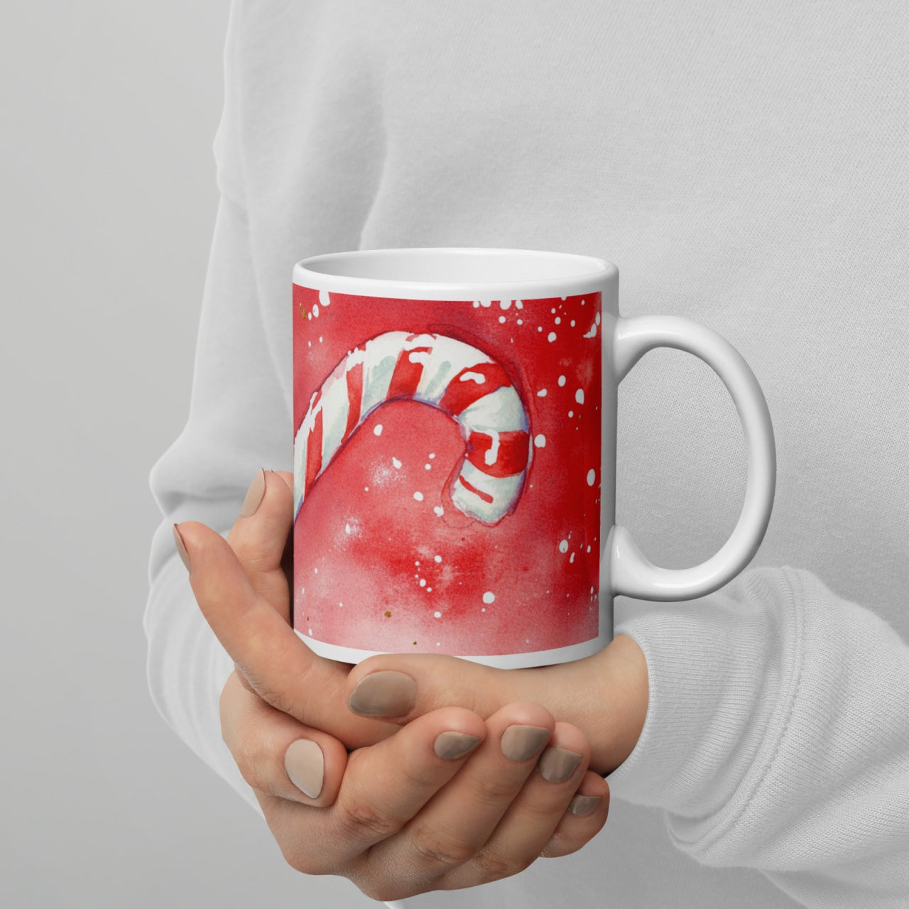Cana ceramica Craciun 330 ml (11 oz) , design festiv, rezistenta