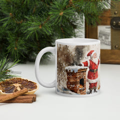 Cana ceramica Craciun 330 ml (11 oz) , design festiv, rezistenta