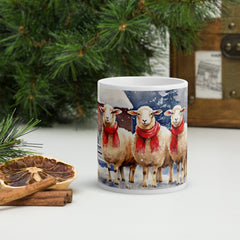 Cana ceramica Craciun 330 ml (11 oz) , design festiv, rezistenta