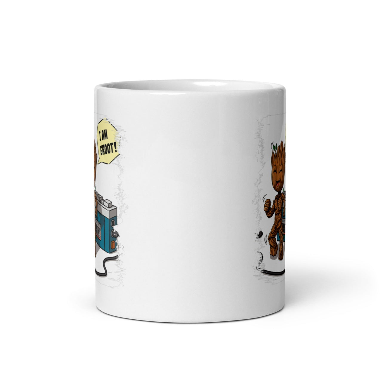 Cana ceramica cu arbore meloman , Cadou special , 330 ml