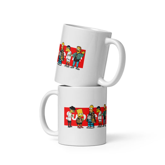 Cana ceramica cu familie colorata si vesela , Cadou special , 330 ml