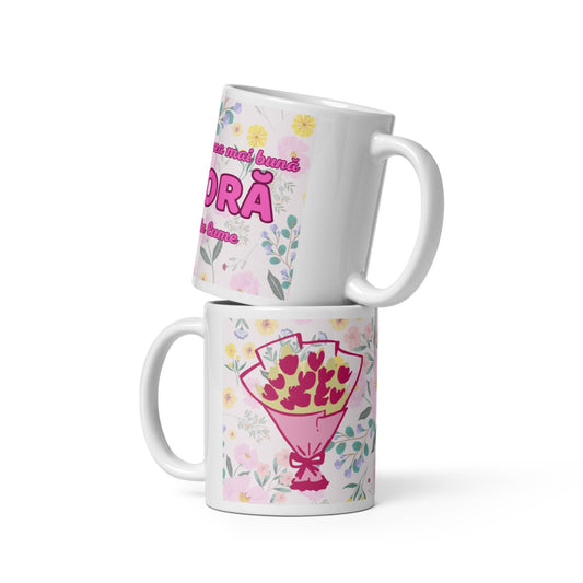 Cana ceramica cu mesaj pentru persoane speciale , Un dar cu semnificatie , 330 ml