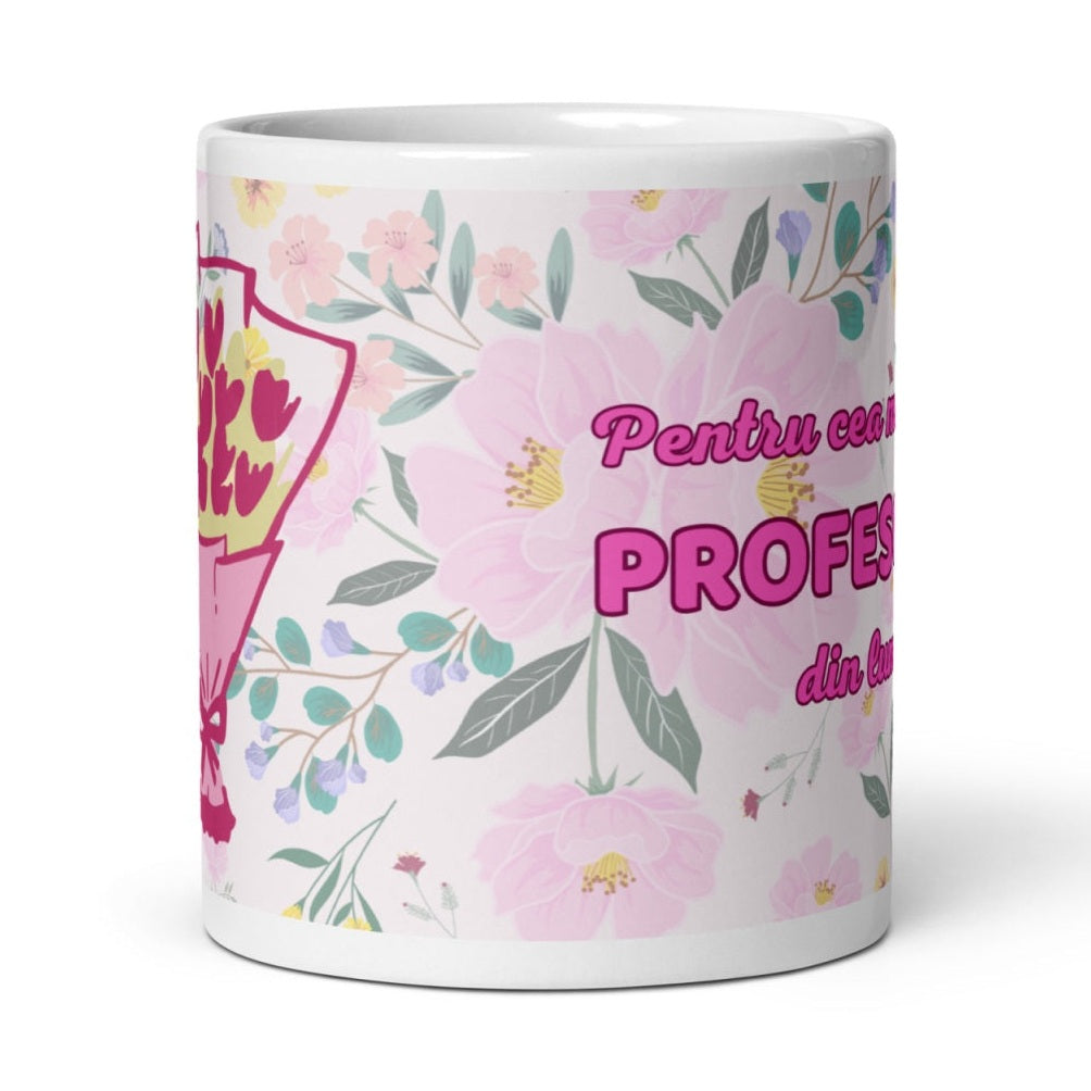 Cana ceramica cu mesaj pentru persoane speciale , Un dar cu semnificatie , 330 ml