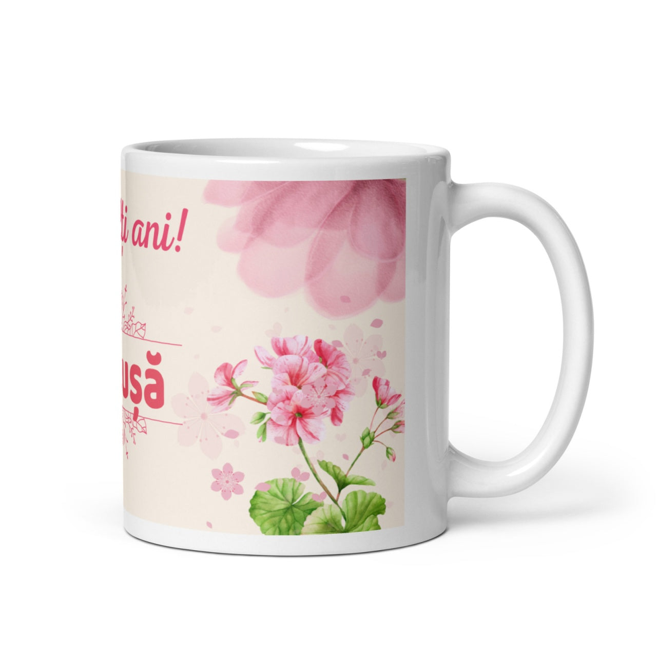 Cana ceramica cu mesaj pentru persoane speciale , Un dar cu semnificatie , 330 ml