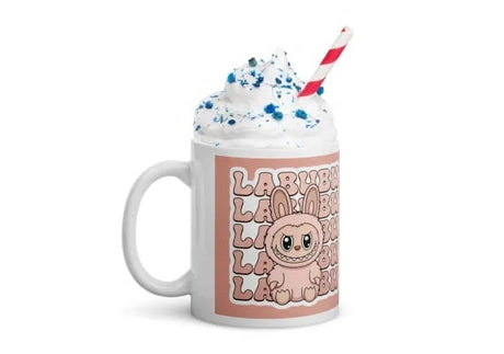 Cana Labubu 330 ml, ceramica , Design adorabil, perfecta pentru revanzare