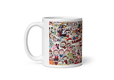 Cana Labubu 330 ml, ceramica , Design adorabil, perfecta pentru revanzare,