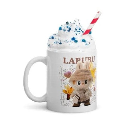 Cana Labubu 330 ml, ceramica , Design adorabil, perfecta pentru revanzare,