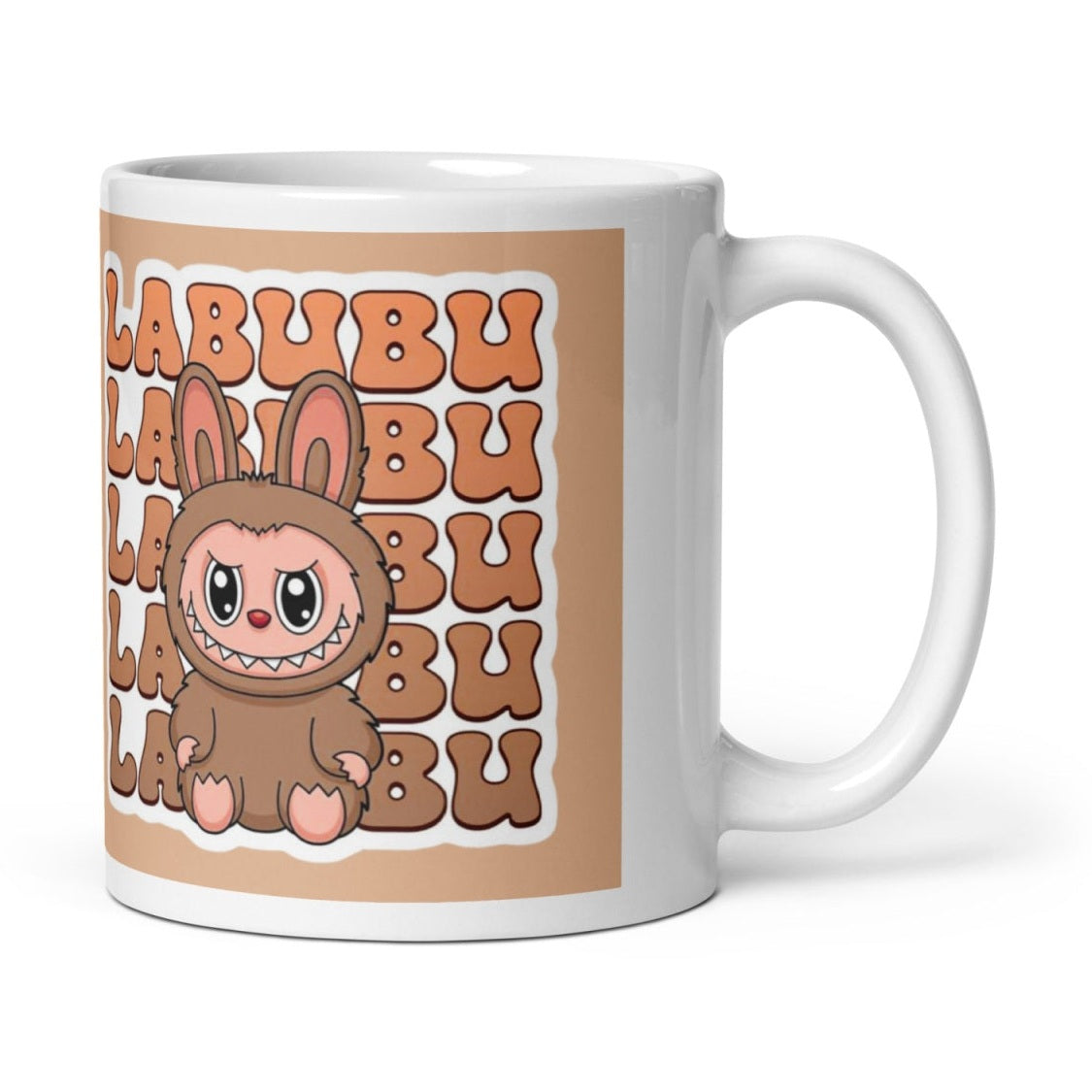 Cana Labubu 330 ml, ceramica , Design adorabil, perfecta pentru revanzare