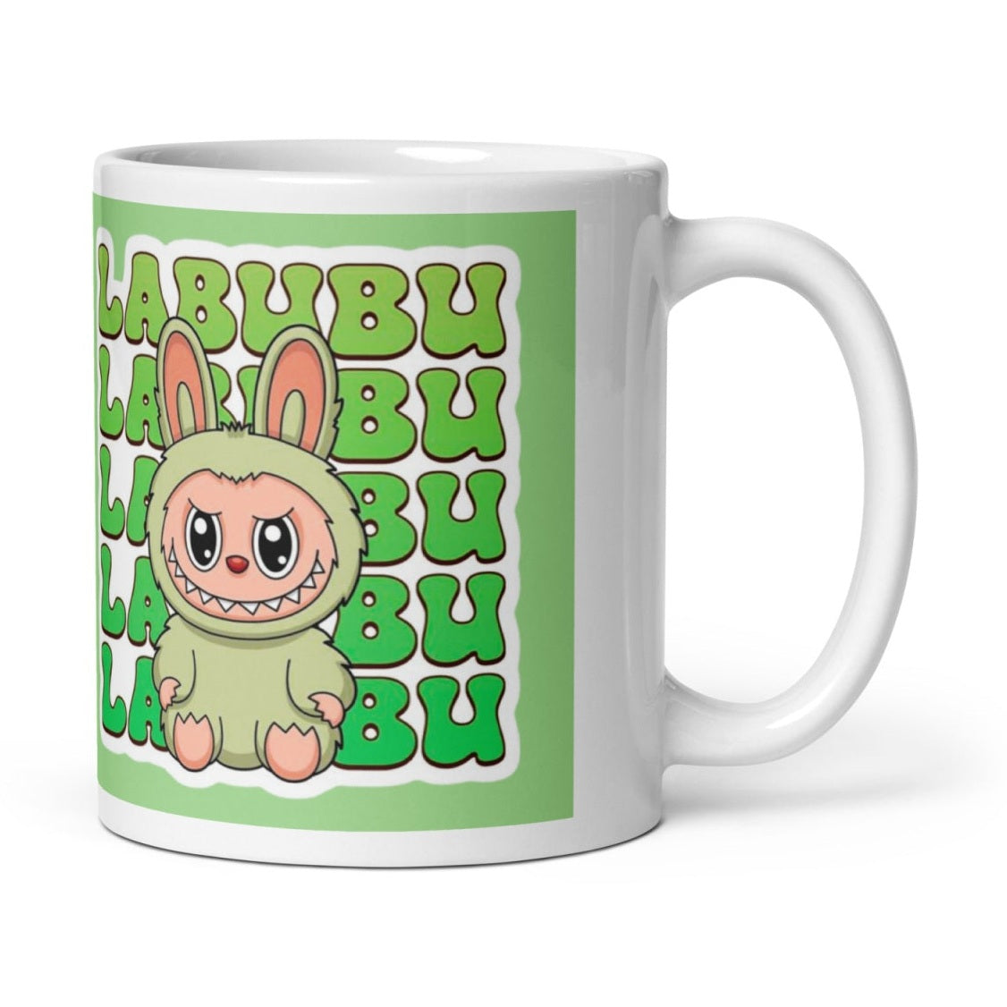 Cana Labubu 330 ml, ceramica , Design adorabil, perfecta pentru revanzare