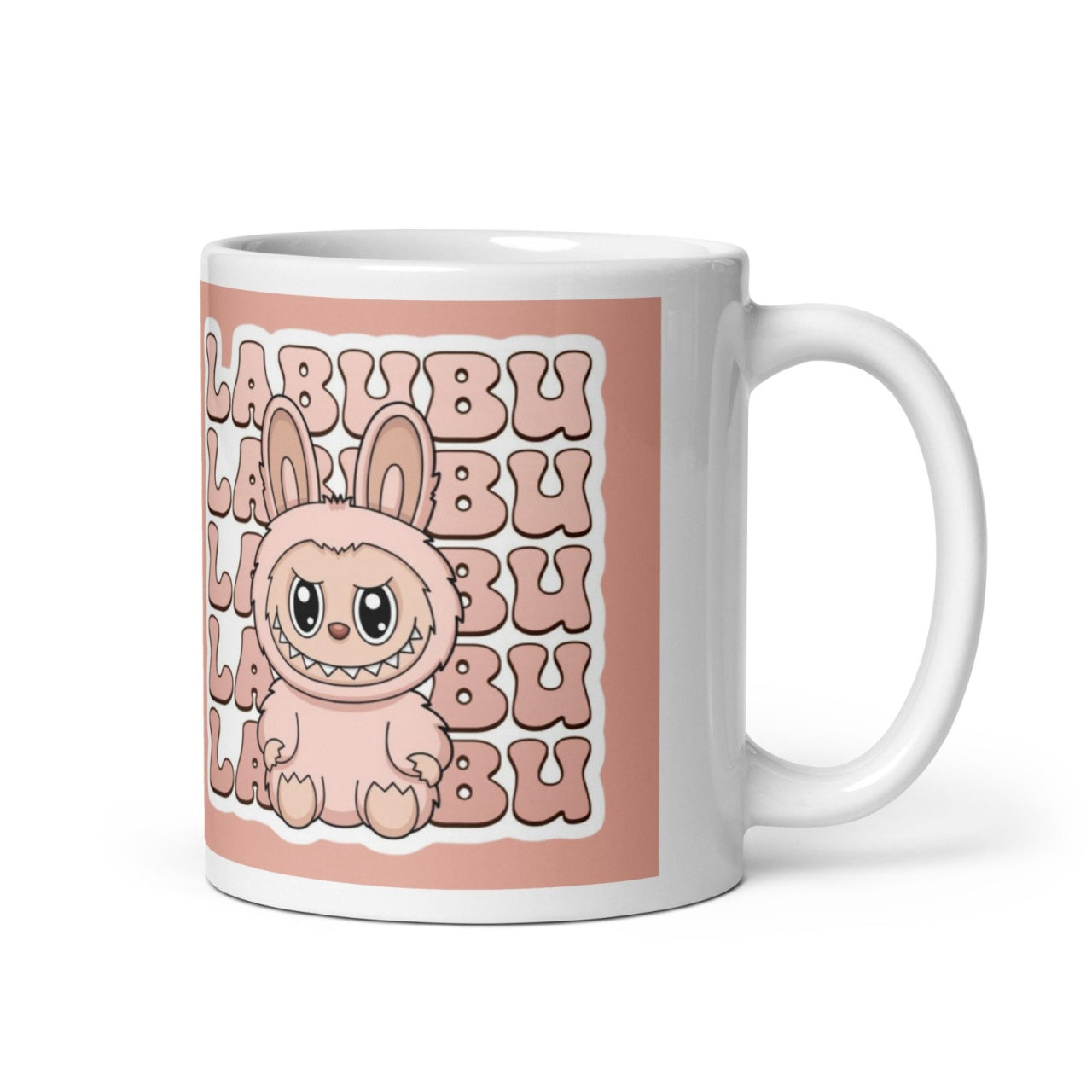 Cana Labubu 330 ml, ceramica , Design adorabil, perfecta pentru revanzare