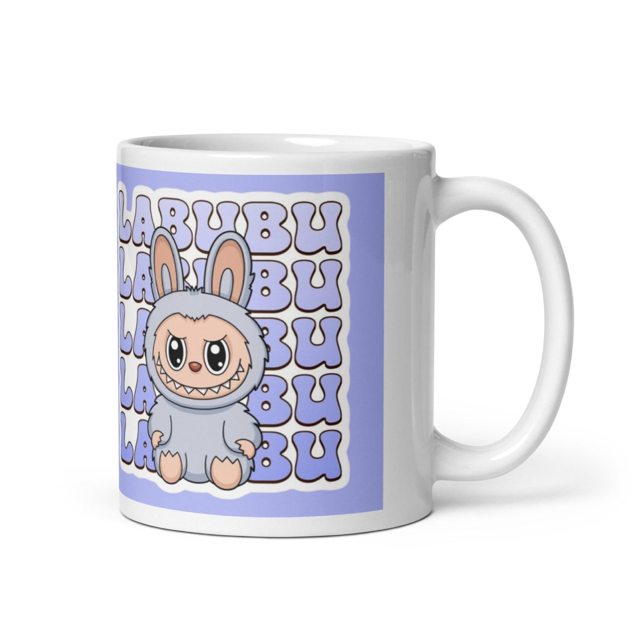 Cana Labubu 330 ml, ceramica , Design adorabil, perfecta pentru revanzare,