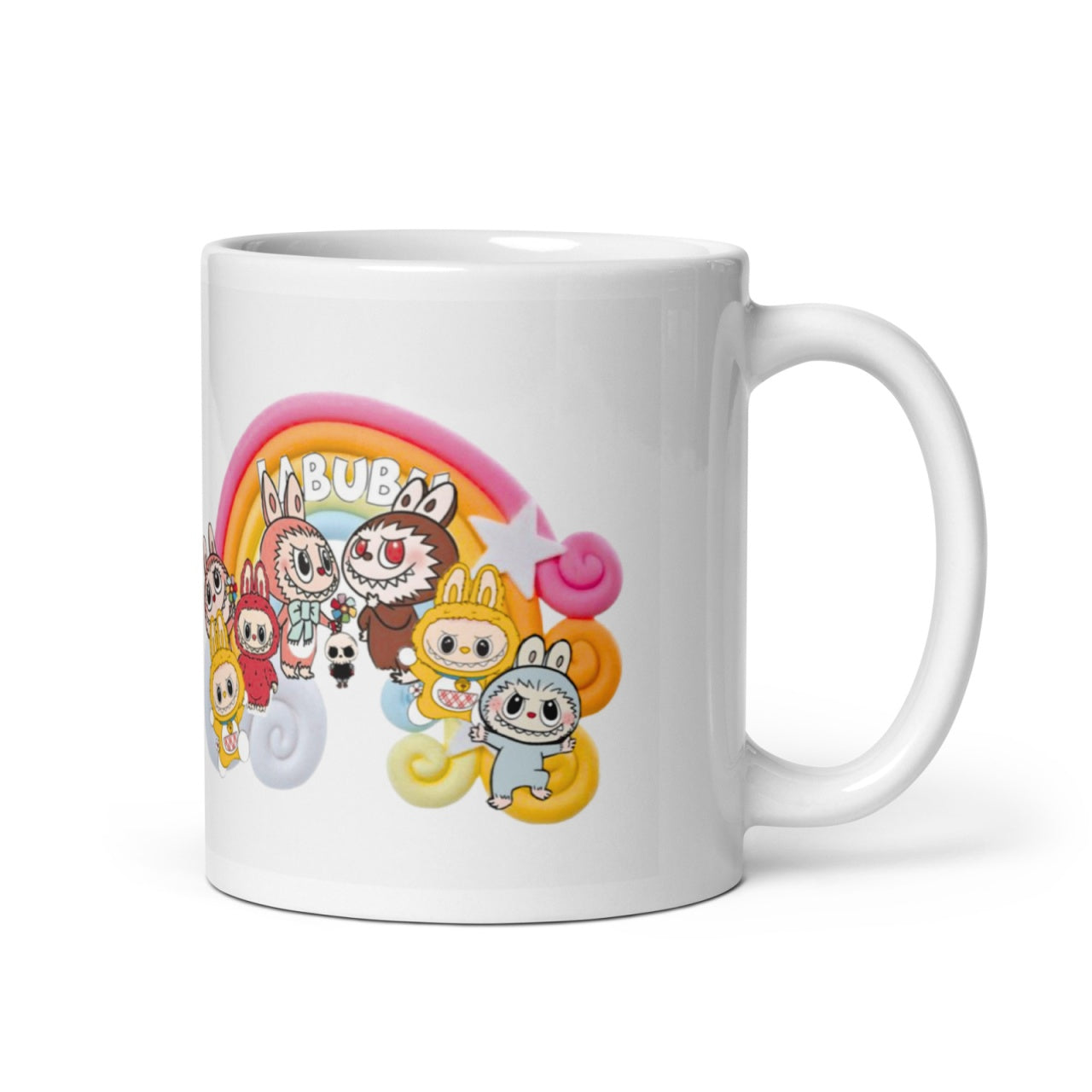Cana Labubu 330 ml, ceramica , Design adorabil, perfecta pentru revanzare,